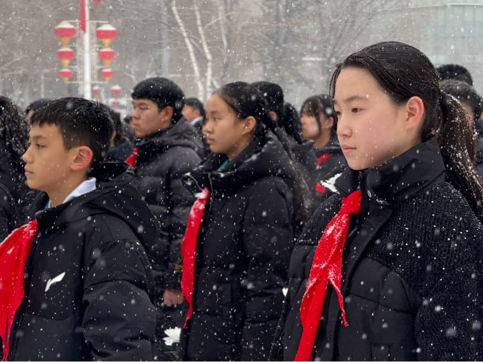 冰天雪地里的“红色课堂”